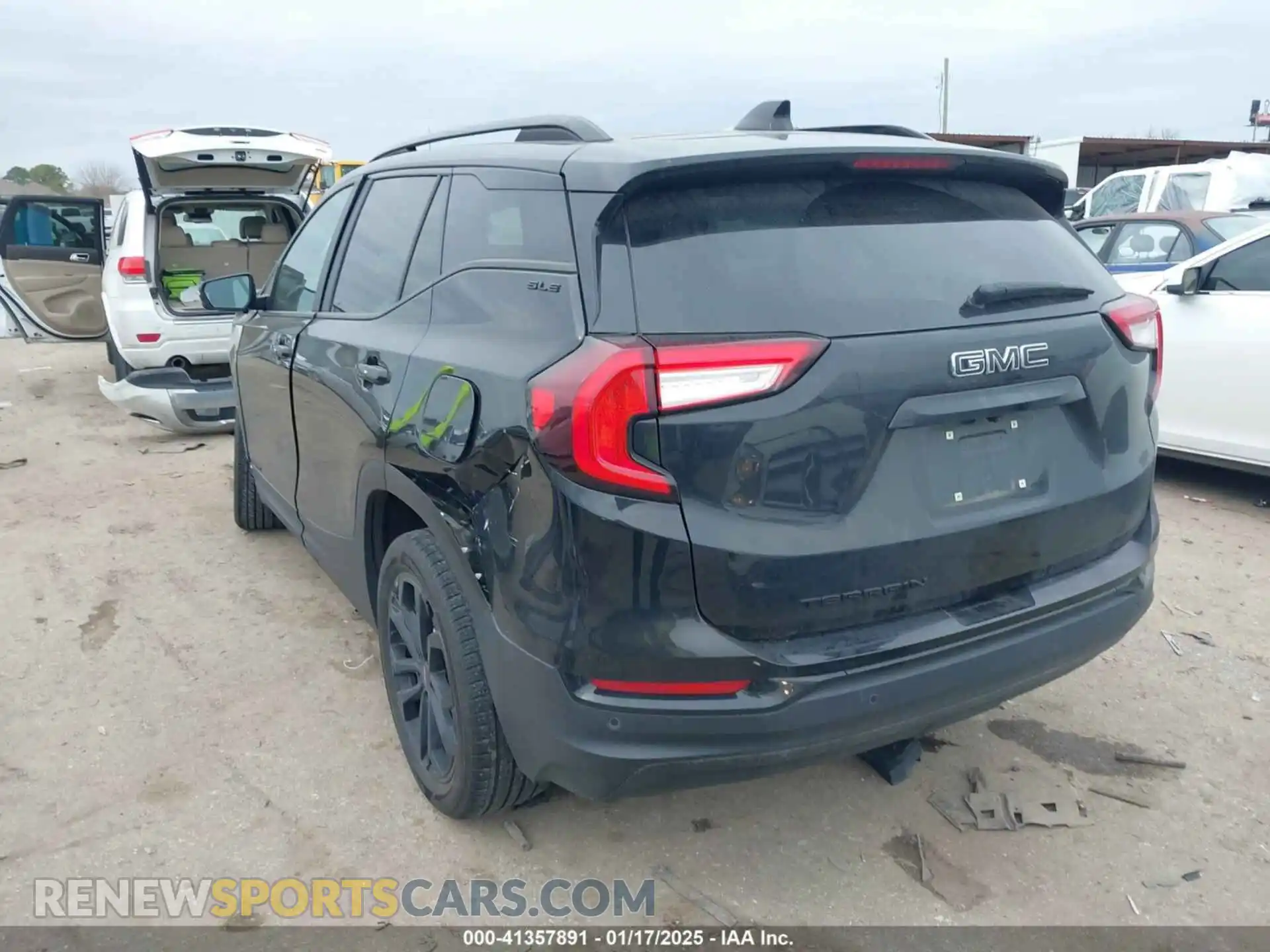 3 Photograph of a damaged car 3GKALMEVXNL288499 GMC TERRAIN 2022