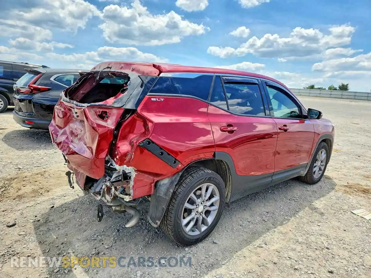3 Photograph of a damaged car 3GKALPEV0NL144042 GMC TERRAIN 2022