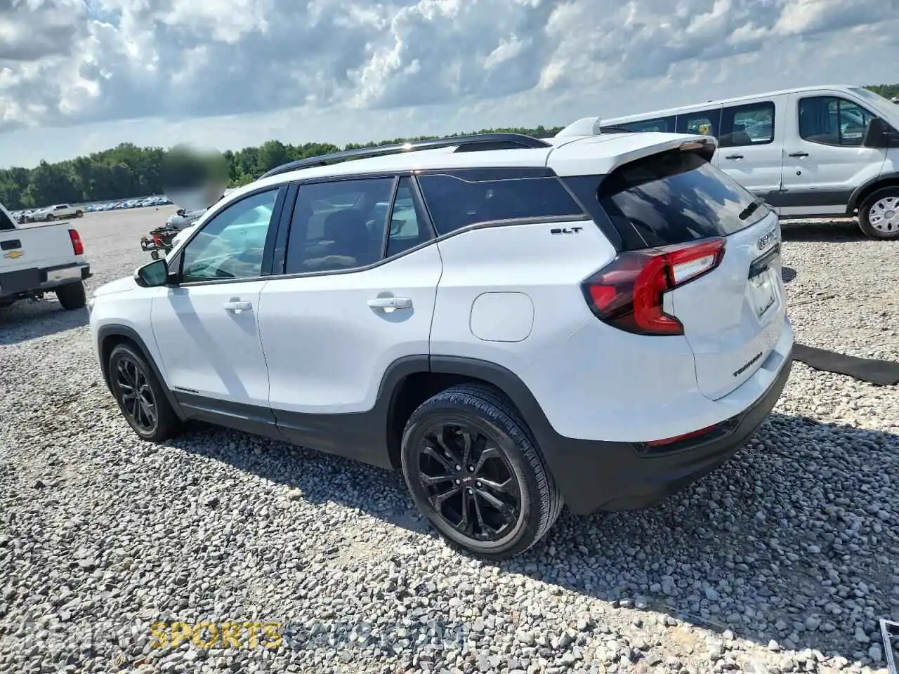 2 fotografías del automóvil dañado 3GKALPEV0NL194634 GMC TERRAIN 2022