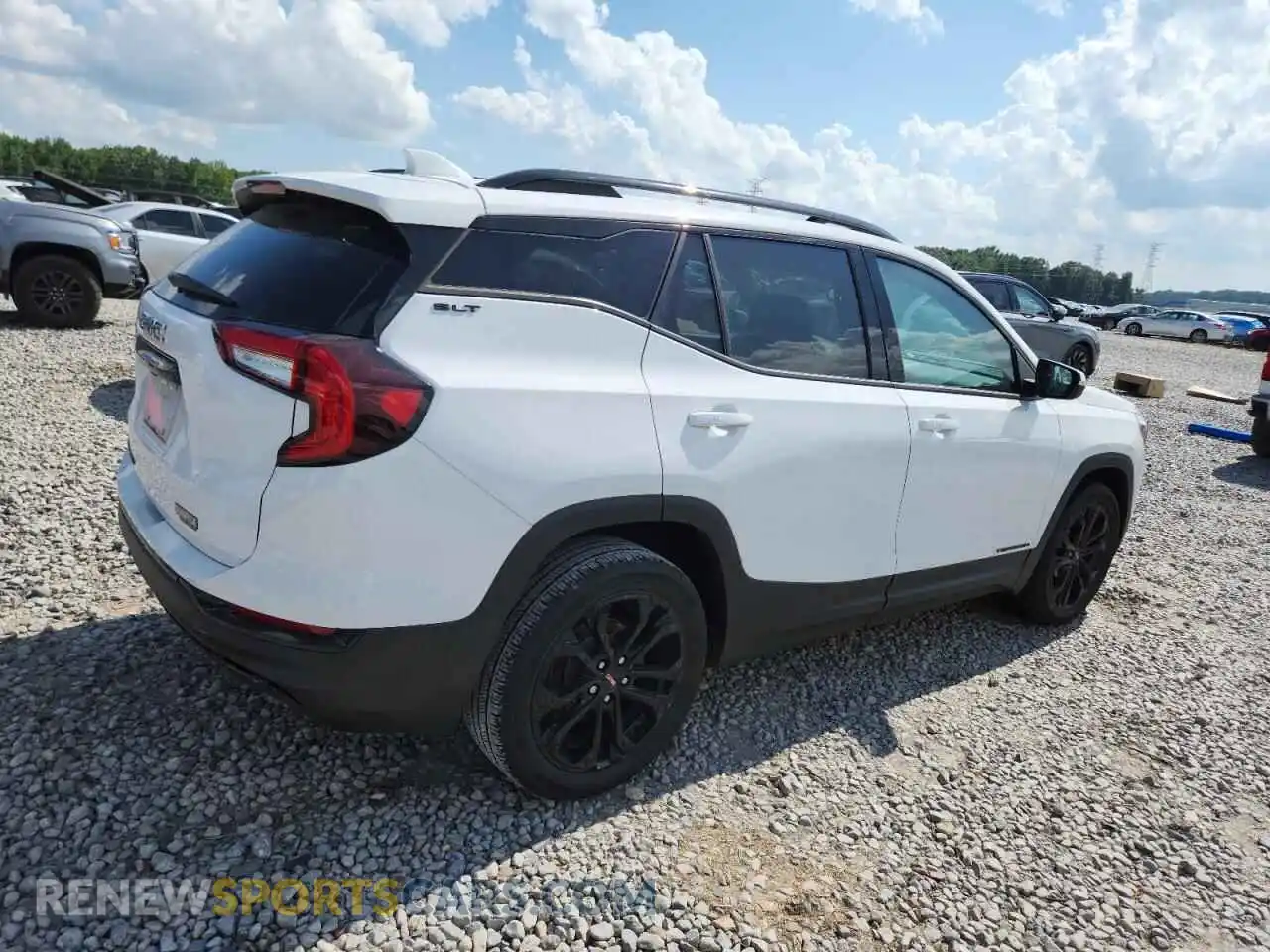 3 fotografías del automóvil dañado 3GKALPEV0NL194634 GMC TERRAIN 2022