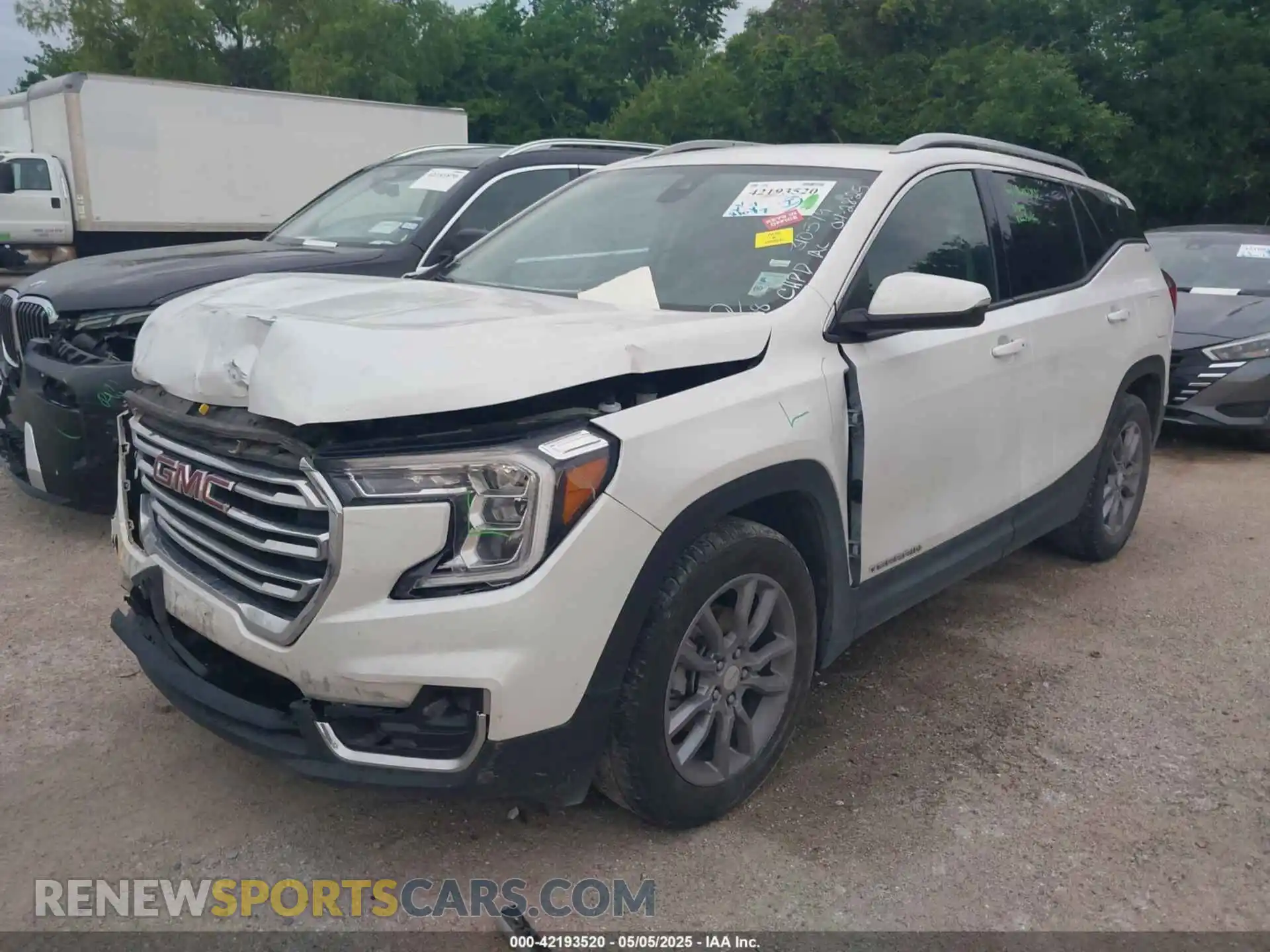 2 Photograph of a damaged car 3GKALPEV0NL312164 GMC TERRAIN 2022