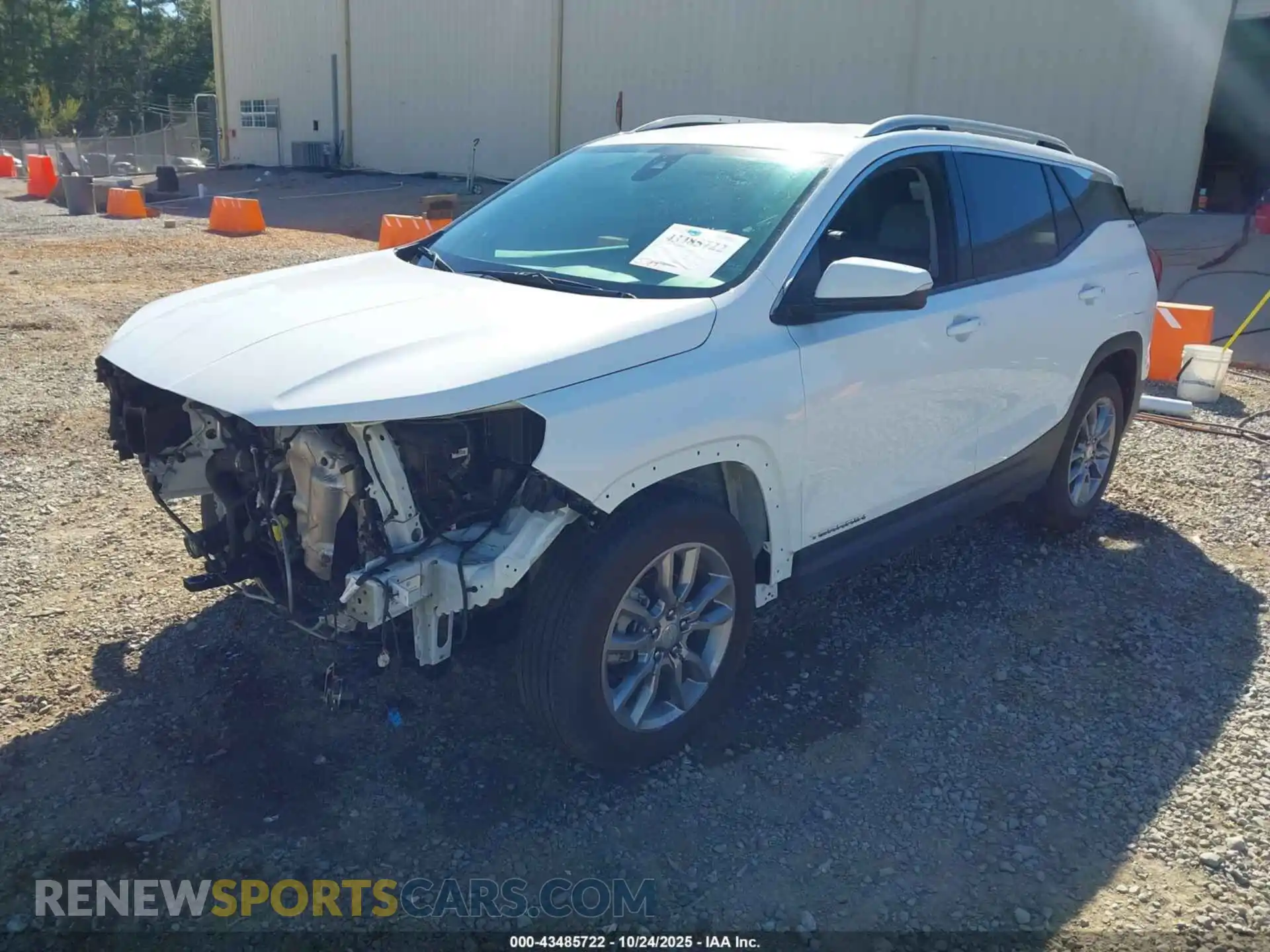 2 fotografías del automóvil dañado 3GKALPEV1NL192987 GMC TERRAIN 2022