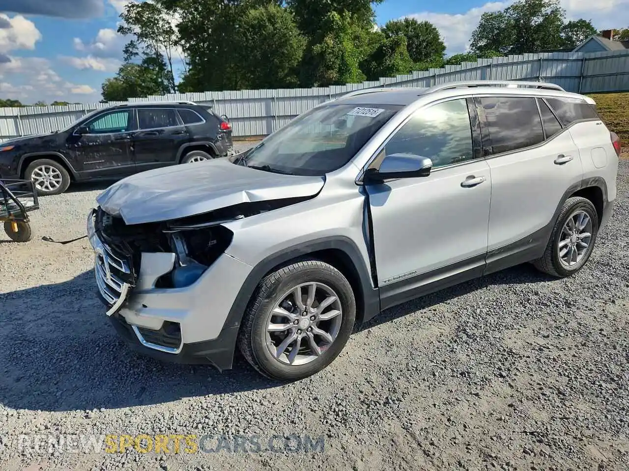 1 Photograph of a damaged car 3GKALPEV1NL211330 GMC TERRAIN 2022