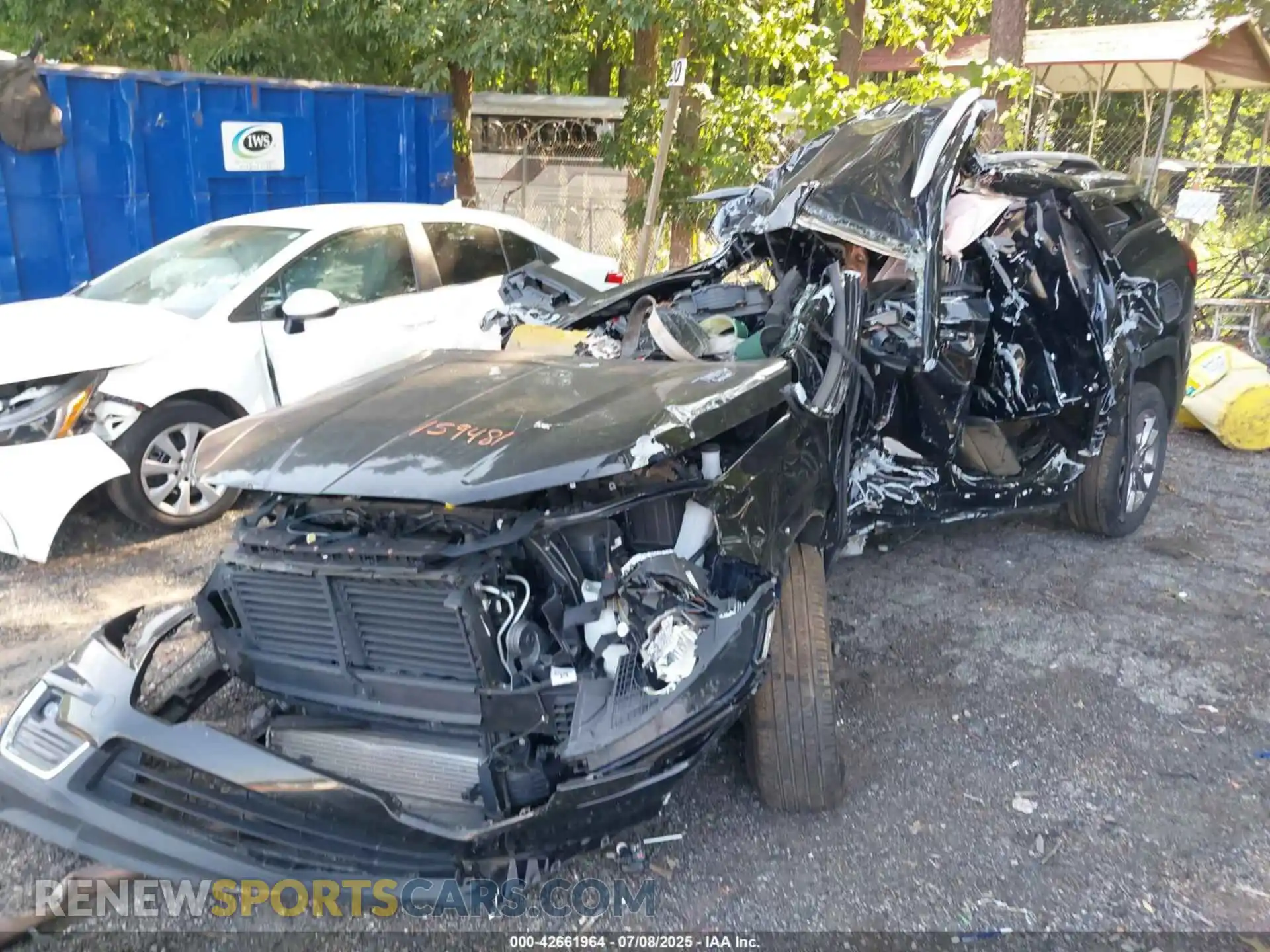 2 Photograph of a damaged car 3GKALPEV2NL159481 GMC TERRAIN 2022