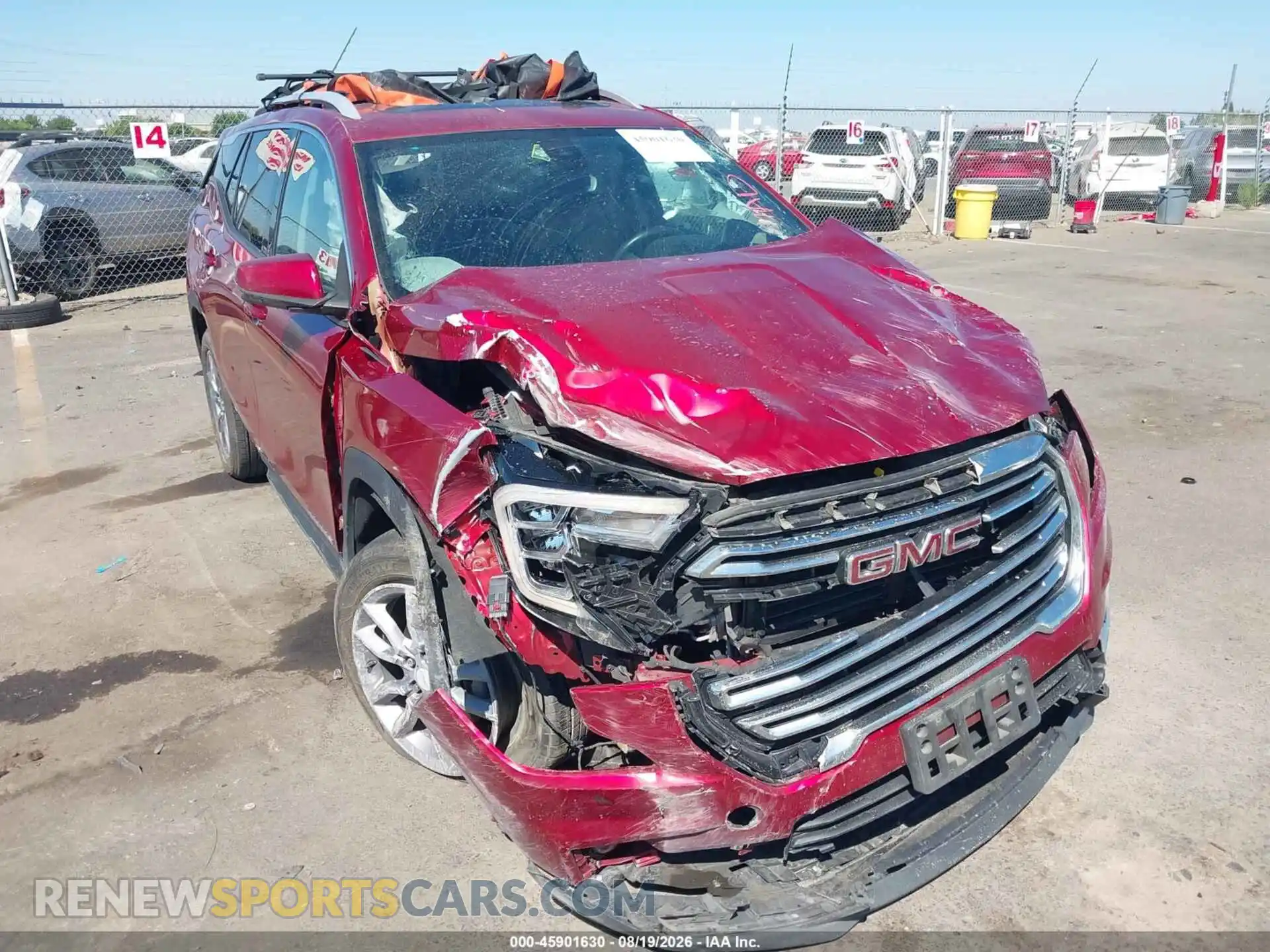 1 Photograph of a damaged car 3GKALPEV3NL190383 GMC TERRAIN 2022