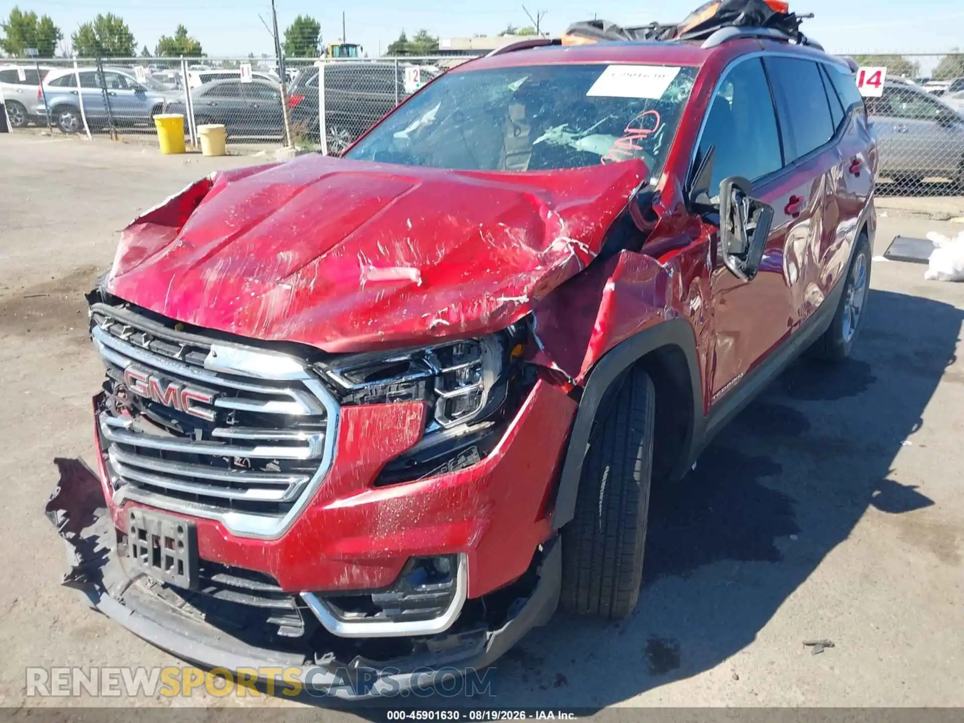 2 Photograph of a damaged car 3GKALPEV3NL190383 GMC TERRAIN 2022
