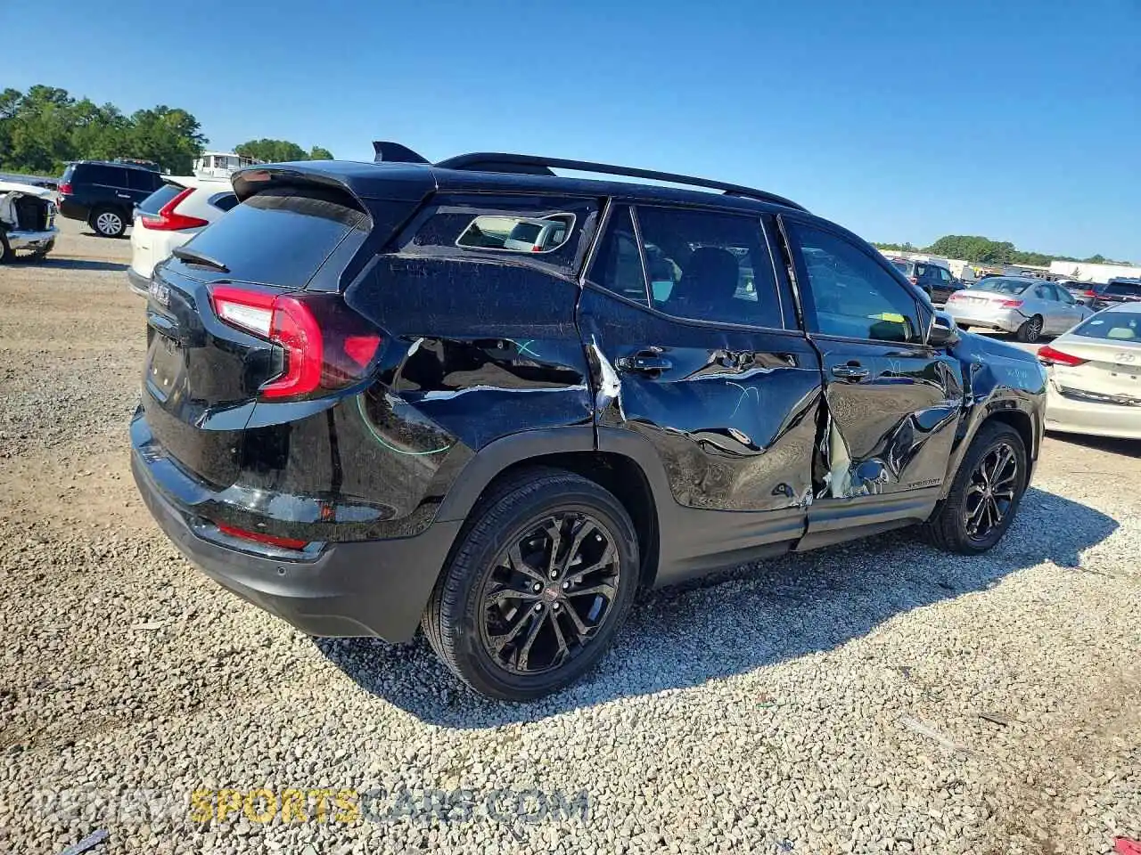 3 Photograph of a damaged car 3GKALPEV3NL287003 GMC TERRAIN 2022