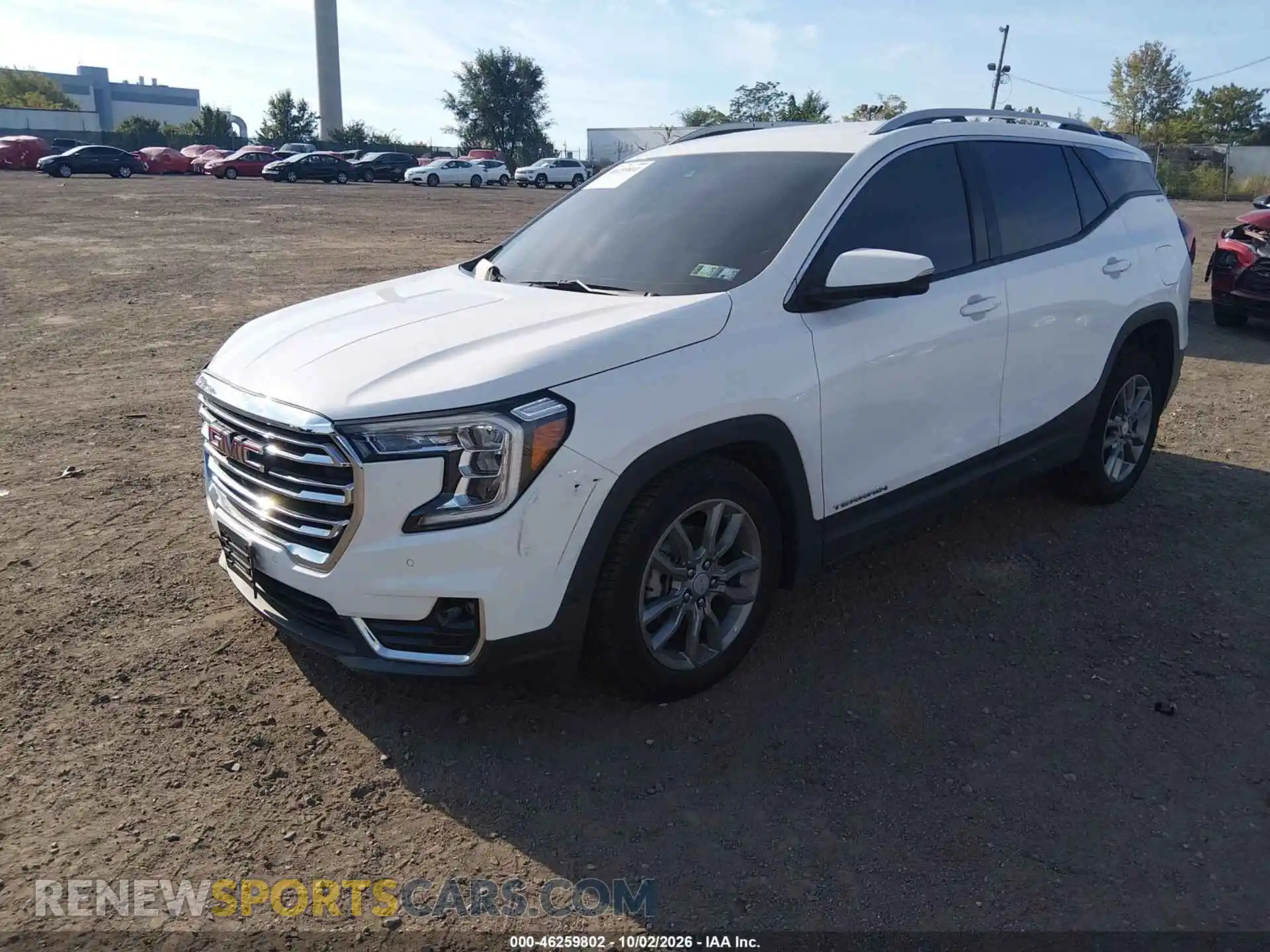 2 Photograph of a damaged car 3GKALPEV5NL108654 GMC TERRAIN 2022
