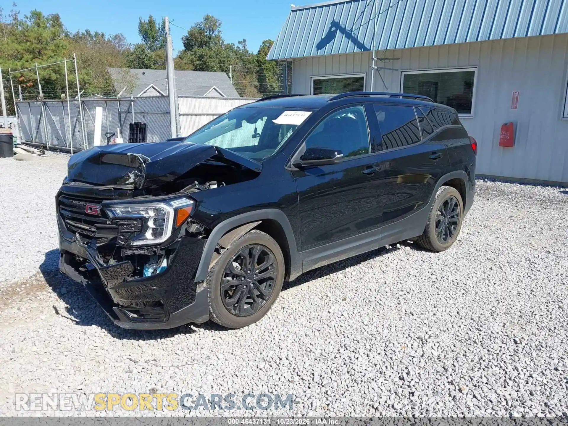 2 fotografías del automóvil dañado 3GKALPEV5NL272874 GMC TERRAIN 2022