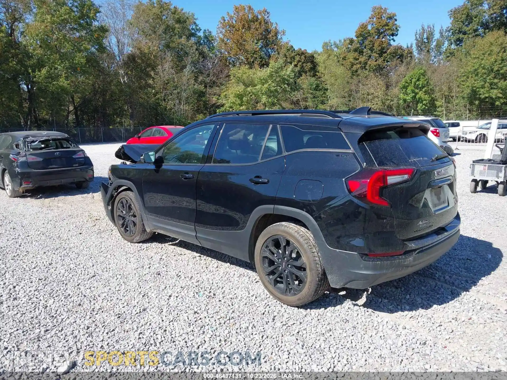 3 fotografías del automóvil dañado 3GKALPEV5NL272874 GMC TERRAIN 2022