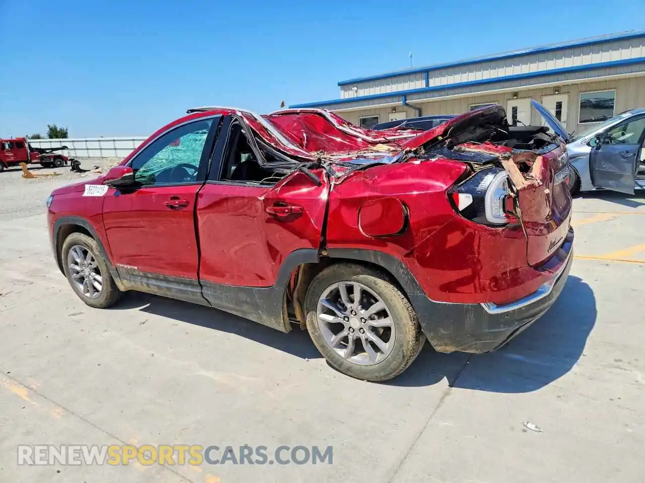 2 Photograph of a damaged car 3GKALPEV6NL167700 GMC TERRAIN 2022