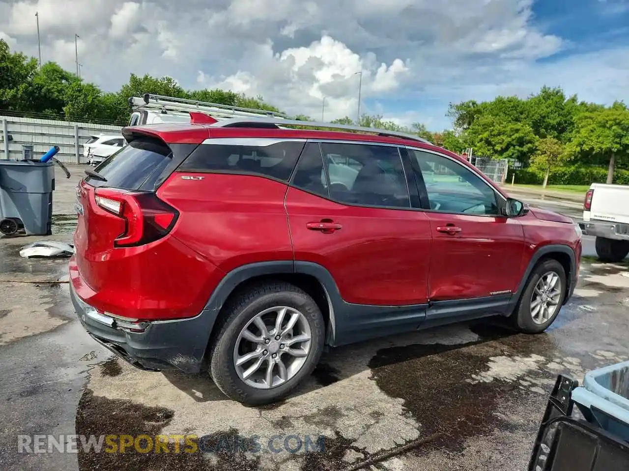 3 Photograph of a damaged car 3GKALPEV7NL163610 GMC TERRAIN 2022