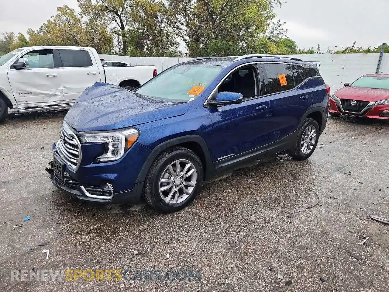 1 Photograph of a damaged car 3GKALPEV7NL197501 GMC TERRAIN 2022