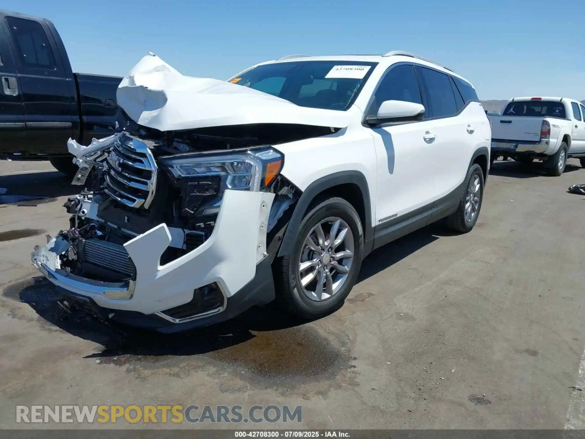 2 Photograph of a damaged car 3GKALPEV7NL228083 GMC TERRAIN 2022