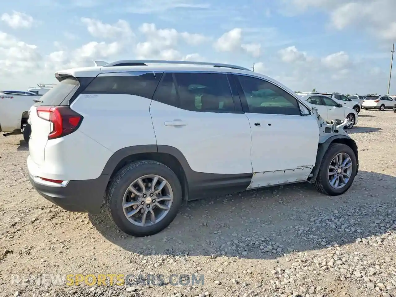 3 fotografías del automóvil dañado 3GKALPEV9NL101271 GMC TERRAIN 2022