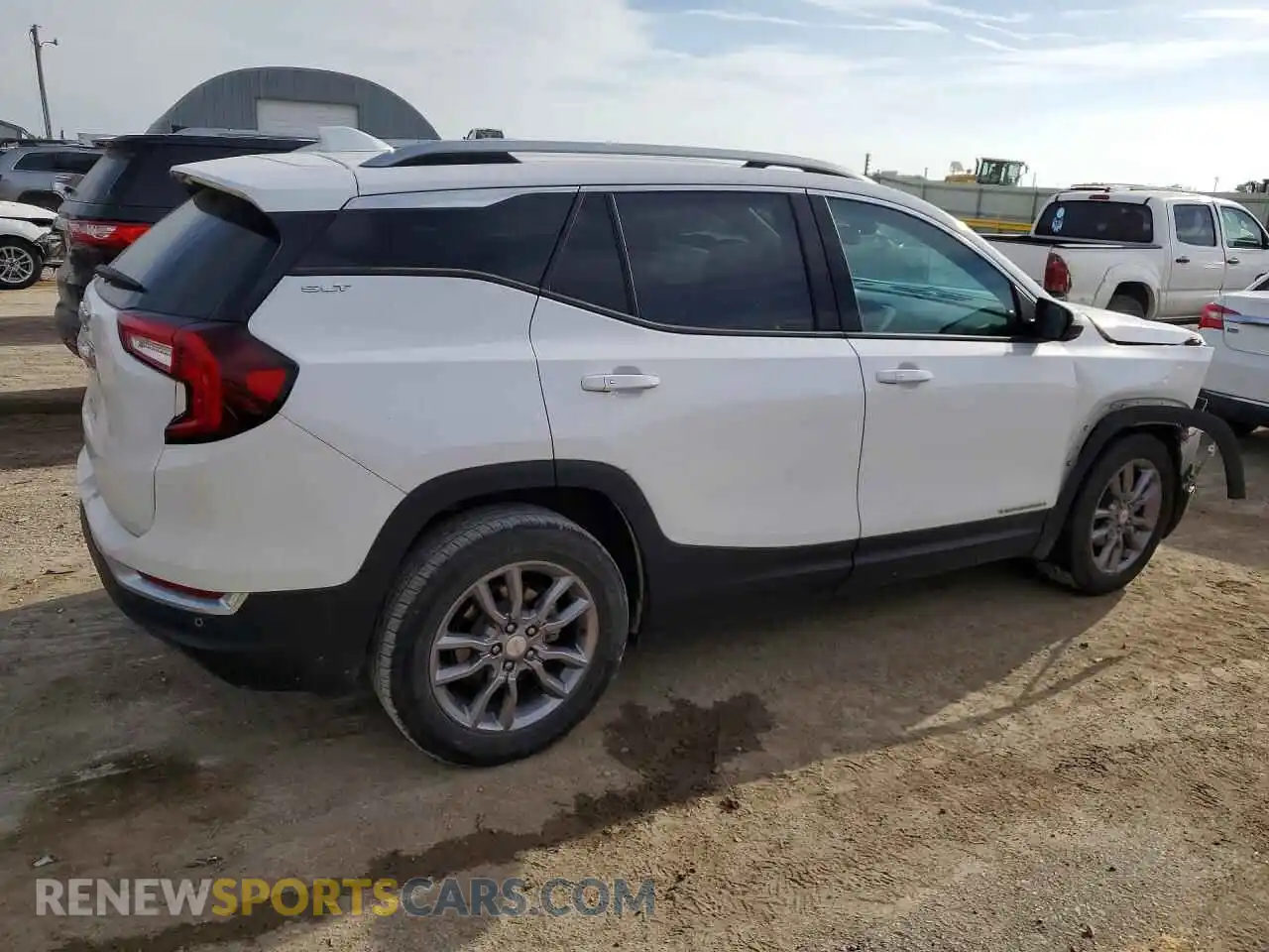 3 Photograph of a damaged car 3GKALPEV9NL289628 GMC TERRAIN 2022