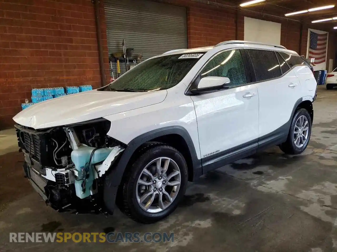1 Photograph of a damaged car 3GKALPEVXNL107483 GMC TERRAIN 2022