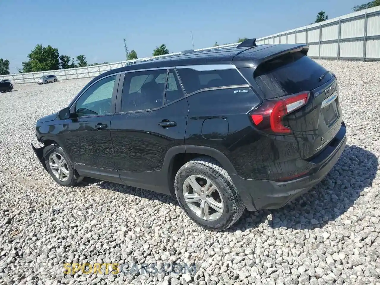 2 Photograph of a damaged car 3GKALTEV1NL173333 GMC TERRAIN 2022