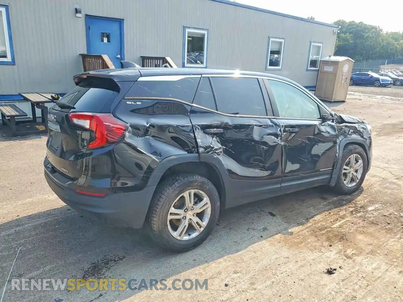 3 Photograph of a damaged car 3GKALTEV1NL177169 GMC TERRAIN 2022