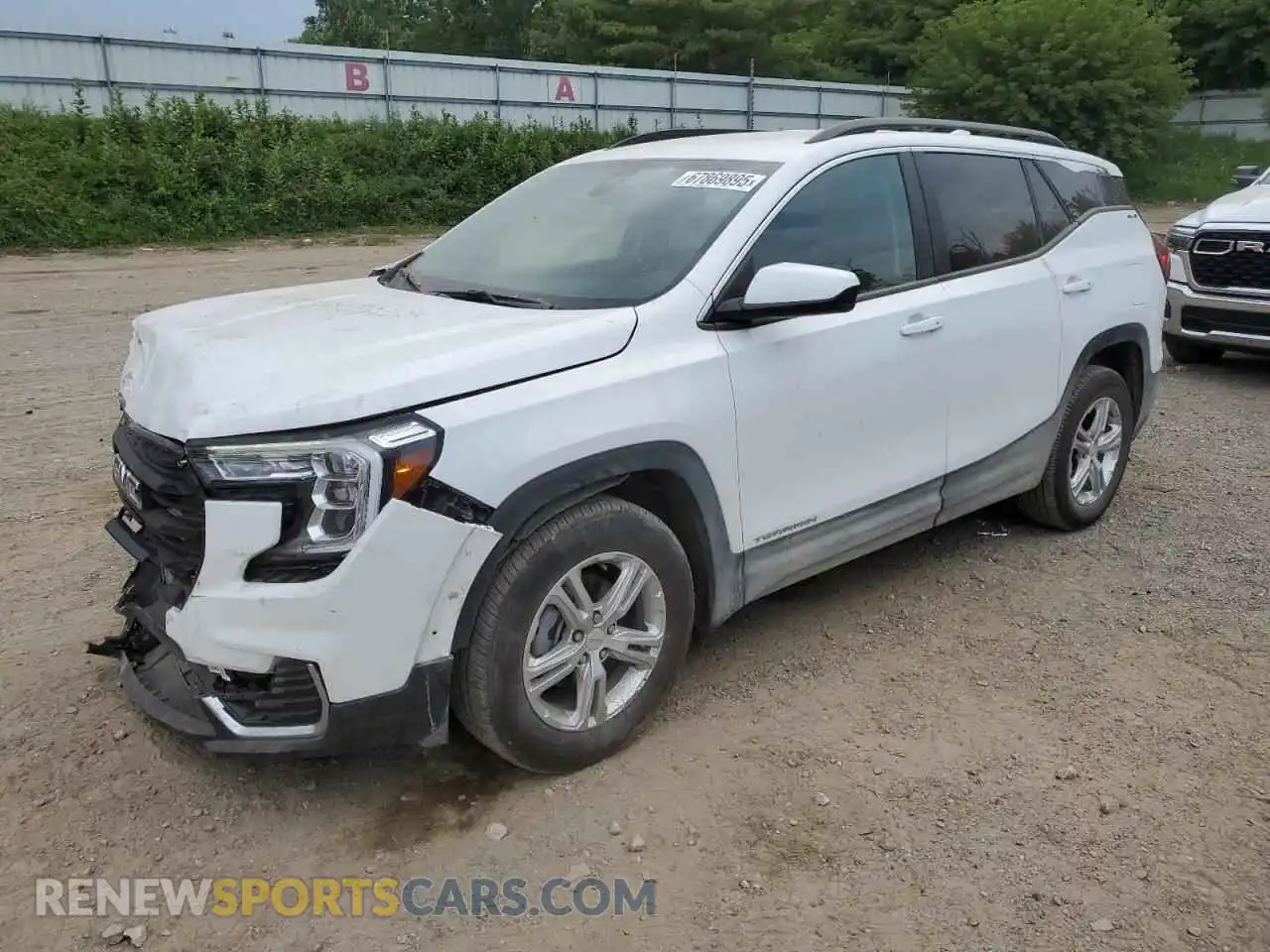 1 Photograph of a damaged car 3GKALTEV1NL181786 GMC TERRAIN 2022