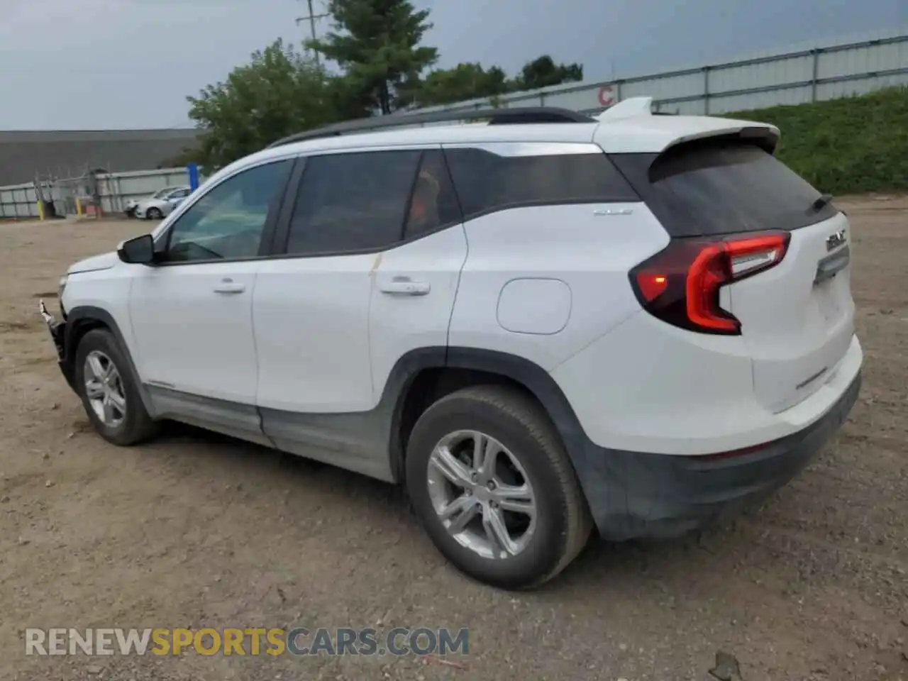 2 Photograph of a damaged car 3GKALTEV1NL181786 GMC TERRAIN 2022