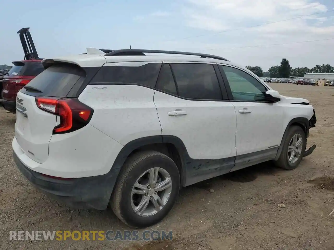 3 Photograph of a damaged car 3GKALTEV1NL181786 GMC TERRAIN 2022