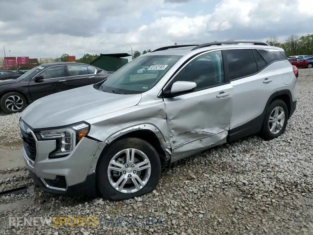1 Photograph of a damaged car 3GKALTEV2NL127073 GMC TERRAIN 2022