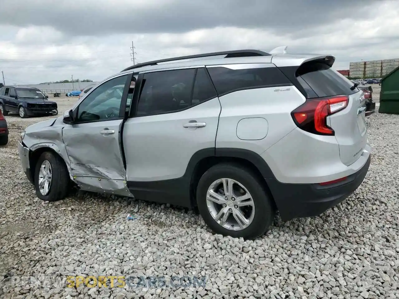 2 Photograph of a damaged car 3GKALTEV2NL127073 GMC TERRAIN 2022