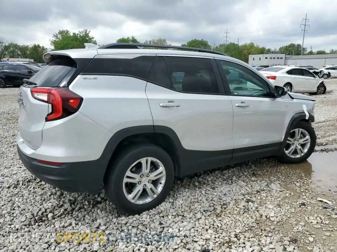 3 Photograph of a damaged car 3GKALTEV2NL127073 GMC TERRAIN 2022