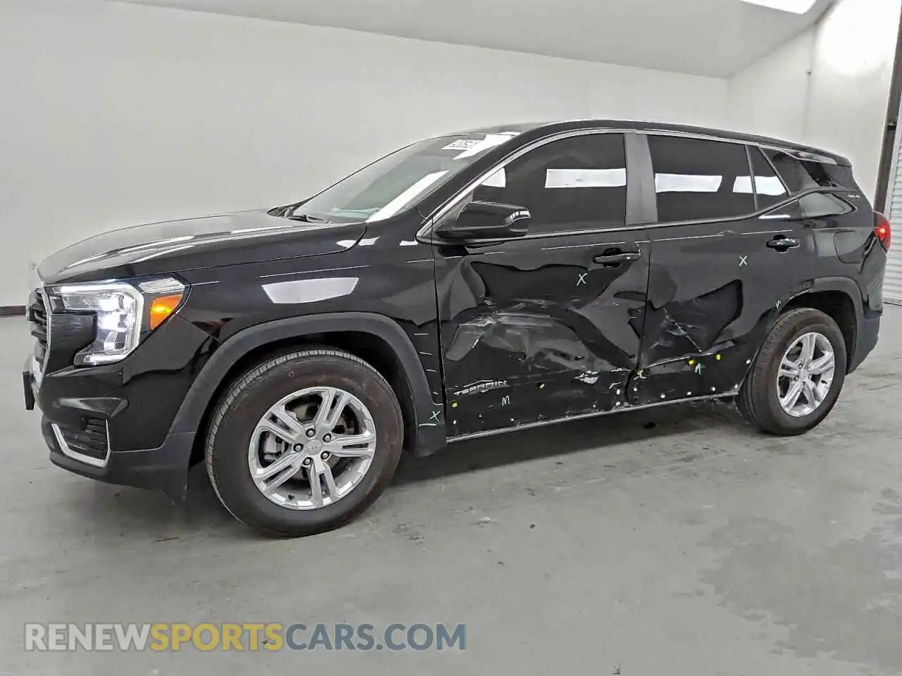 1 Photograph of a damaged car 3GKALTEV2NL167492 GMC TERRAIN 2022