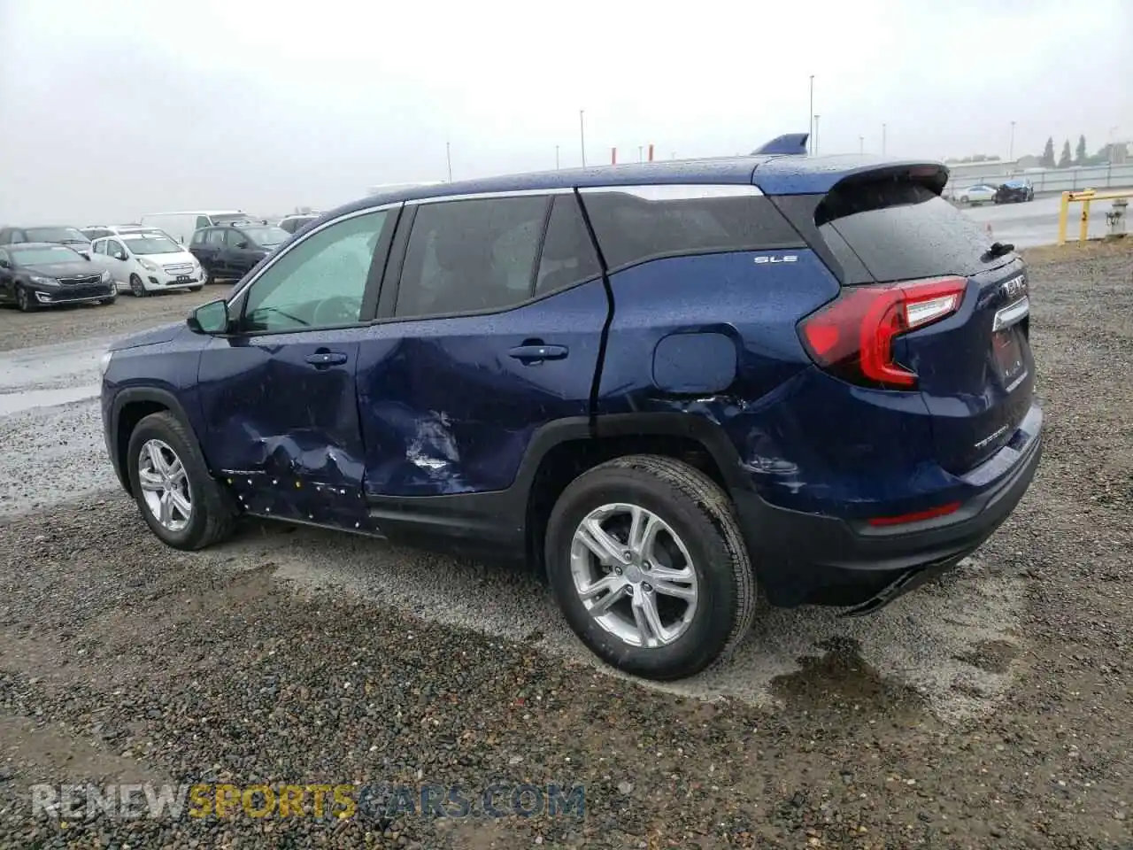 2 Photograph of a damaged car 3GKALTEV3NL303161 GMC TERRAIN 2022