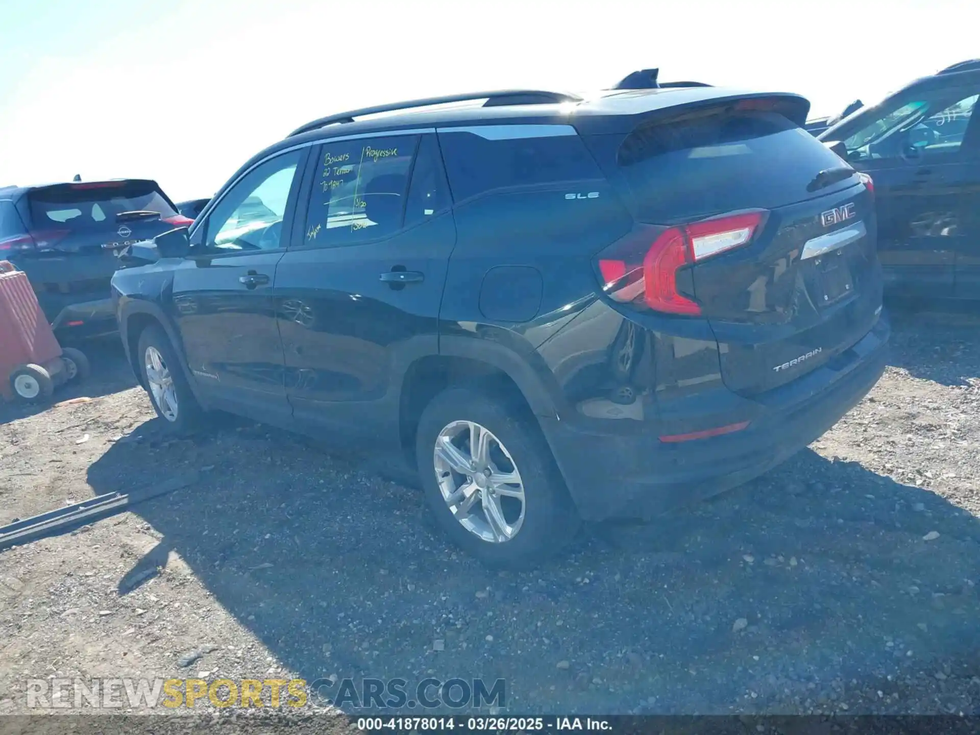 3 Photograph of a damaged car 3GKALTEV4NL104801 GMC TERRAIN 2022