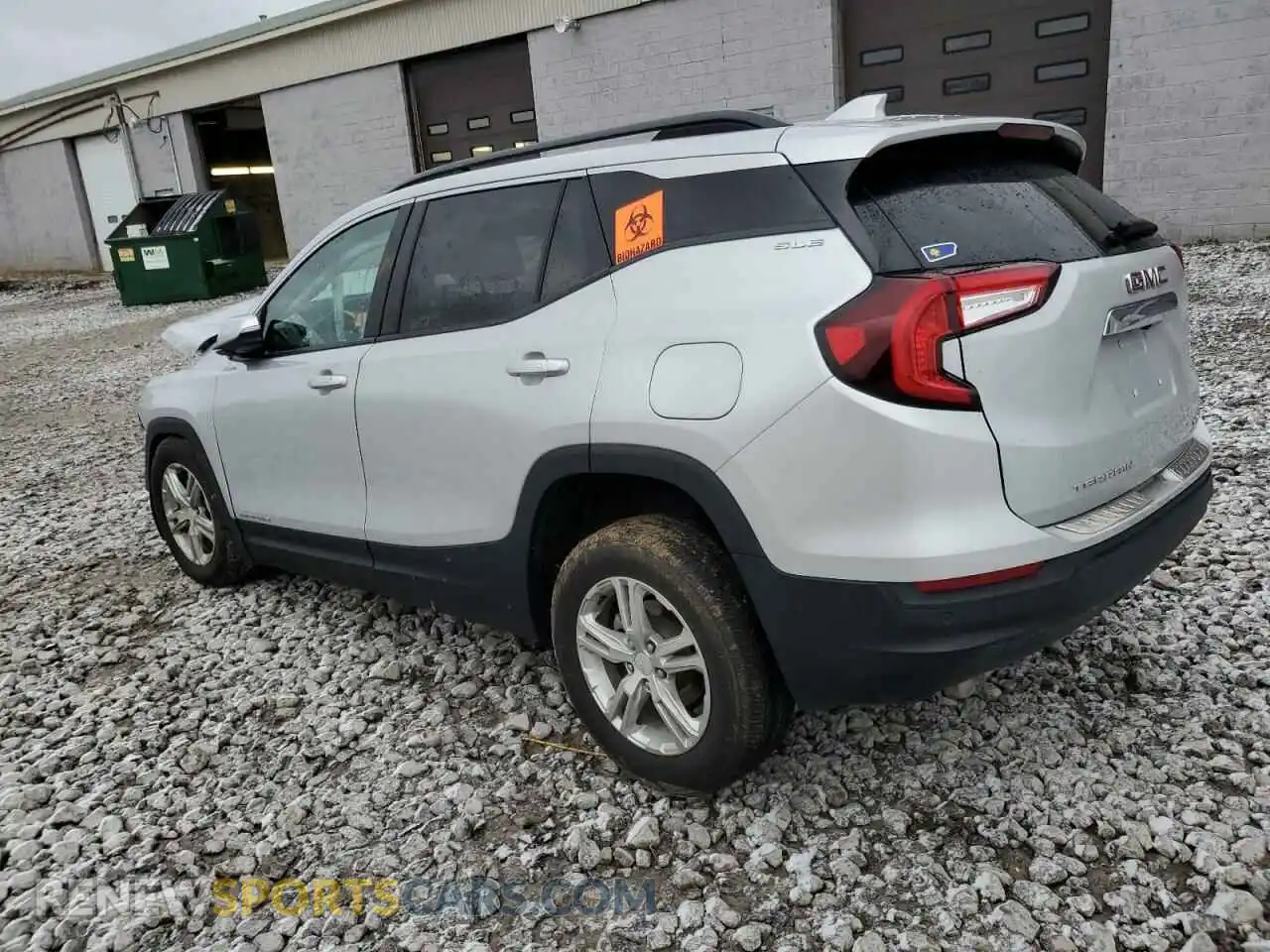 2 Photograph of a damaged car 3GKALTEV4NL125583 GMC TERRAIN 2022