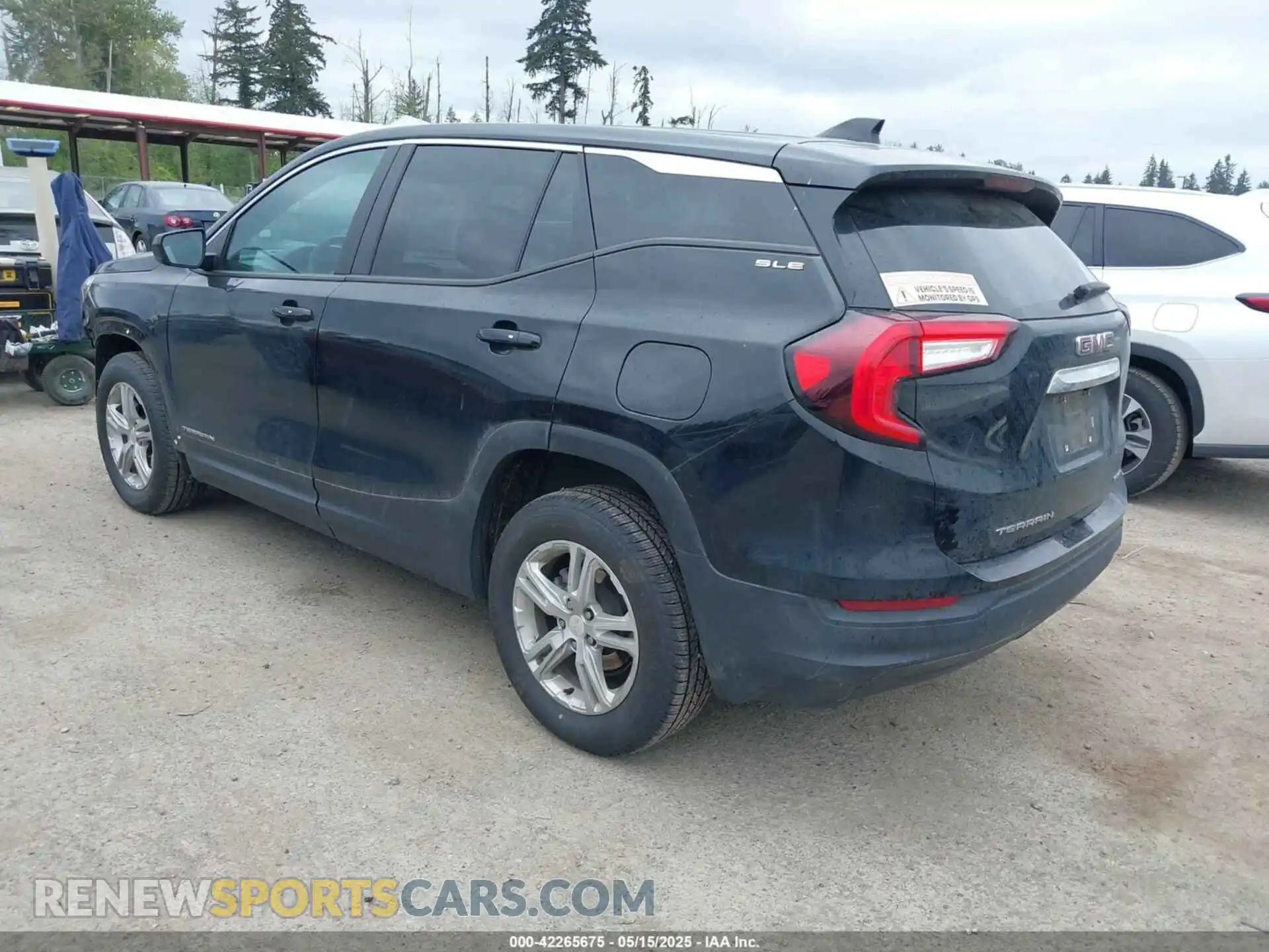 3 Photograph of a damaged car 3GKALTEV6NL167902 GMC TERRAIN 2022