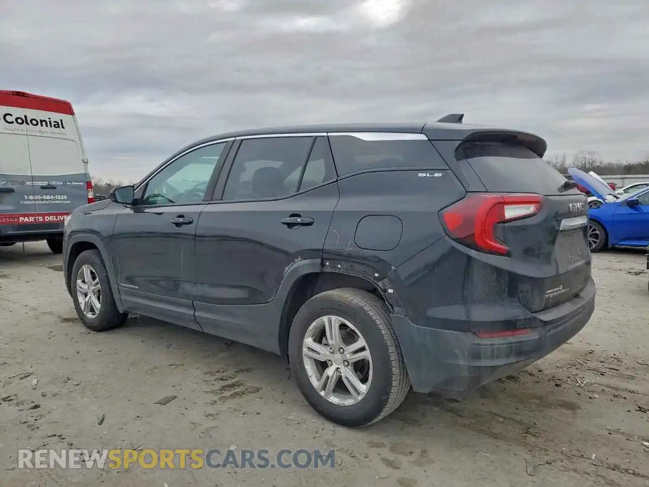 2 Photograph of a damaged car 3GKALTEV6NL179600 GMC TERRAIN 2022