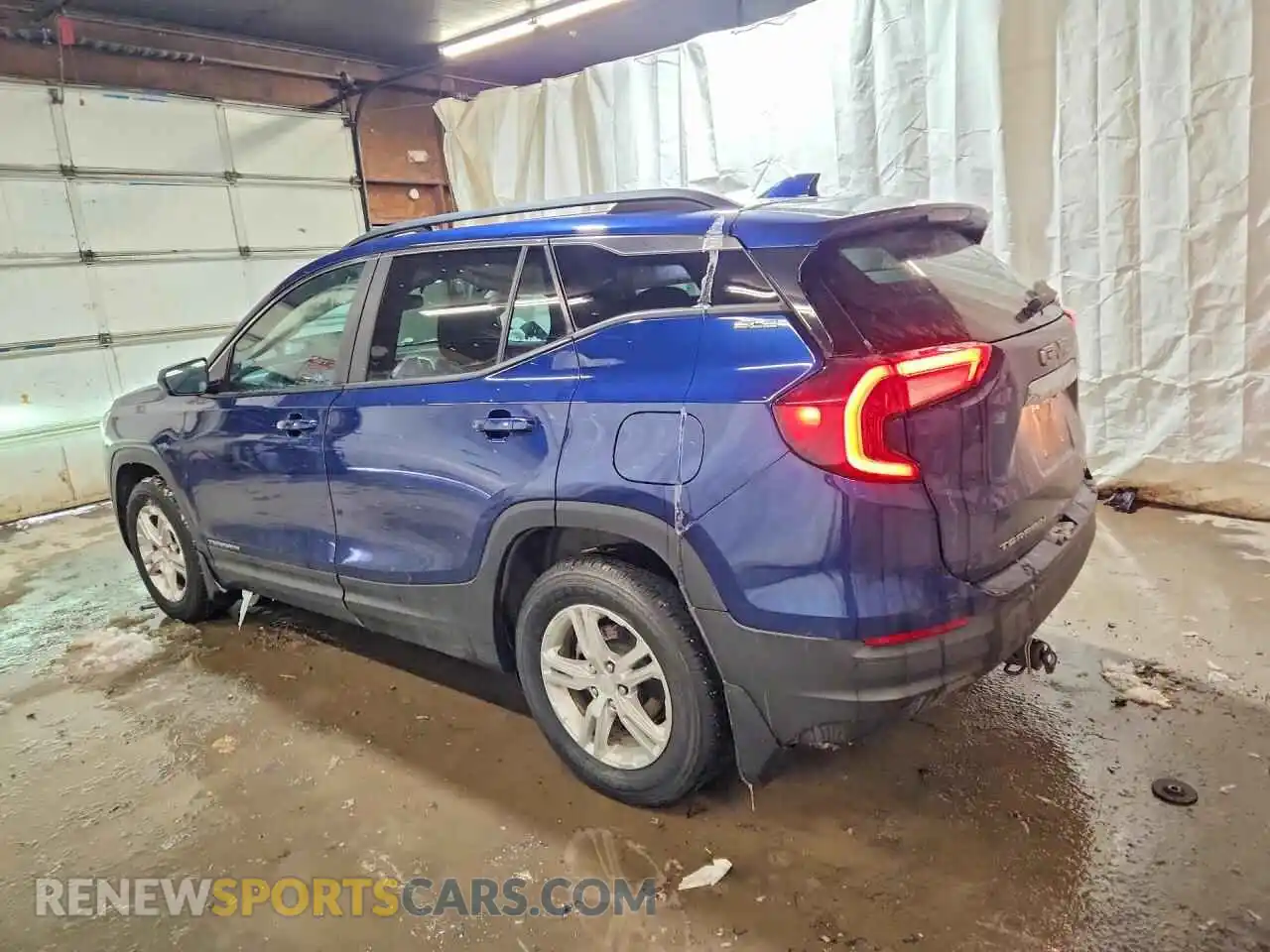 2 Photograph of a damaged car 3GKALTEV7NL101973 GMC TERRAIN 2022