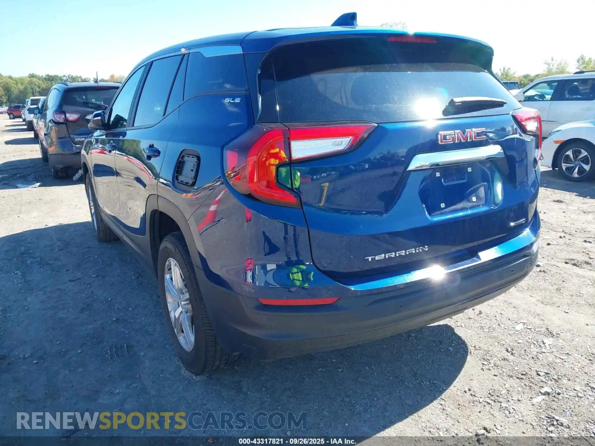 3 Photograph of a damaged car 3GKALTEV7NL124783 GMC TERRAIN 2022