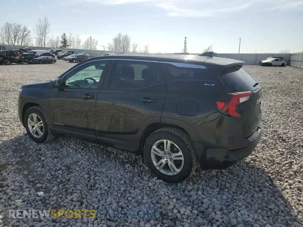 2 Photograph of a damaged car 3GKALTEV8NL142435 GMC TERRAIN 2022