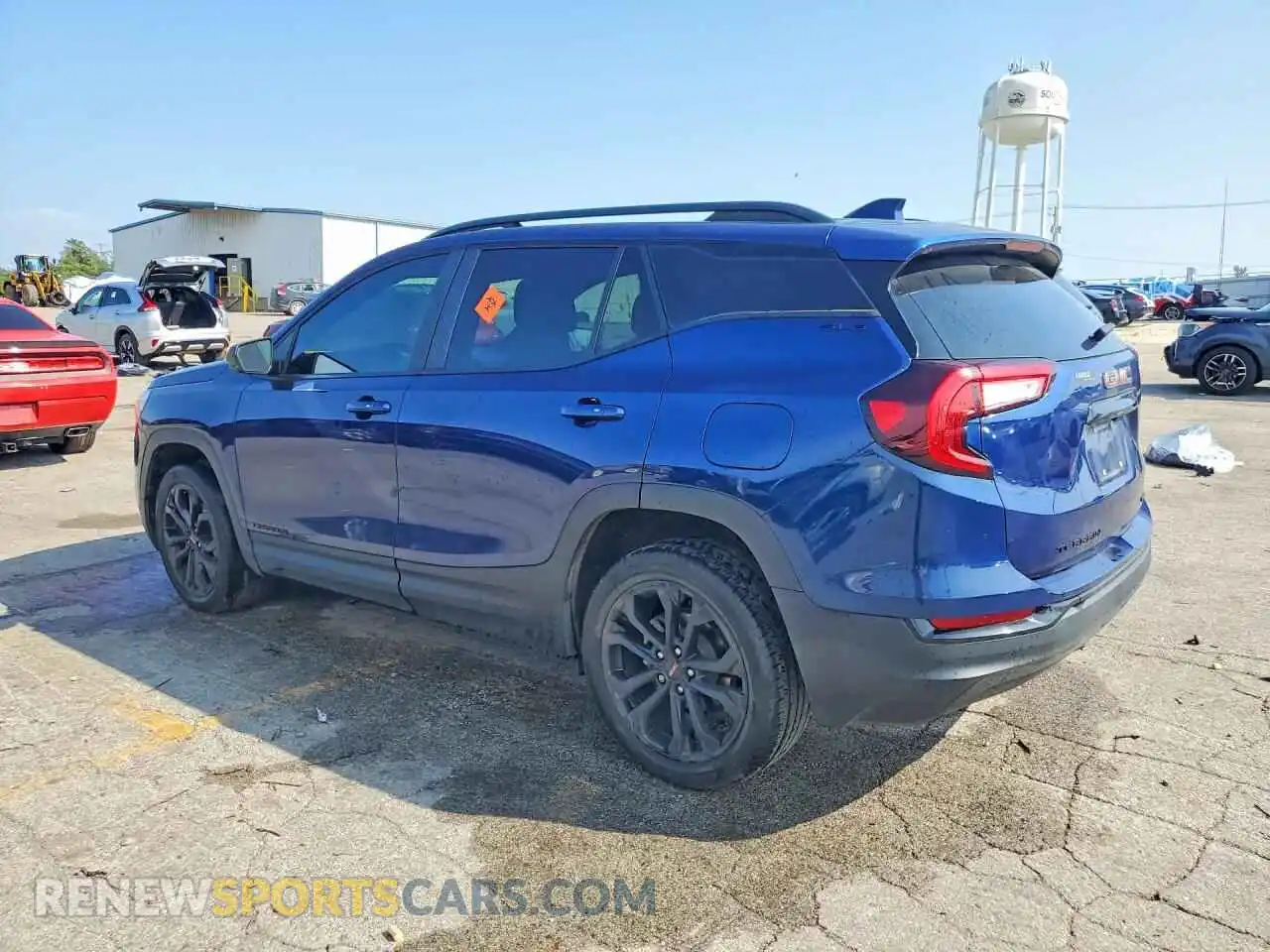 2 Photograph of a damaged car 3GKALTEV8NL180165 GMC TERRAIN 2022