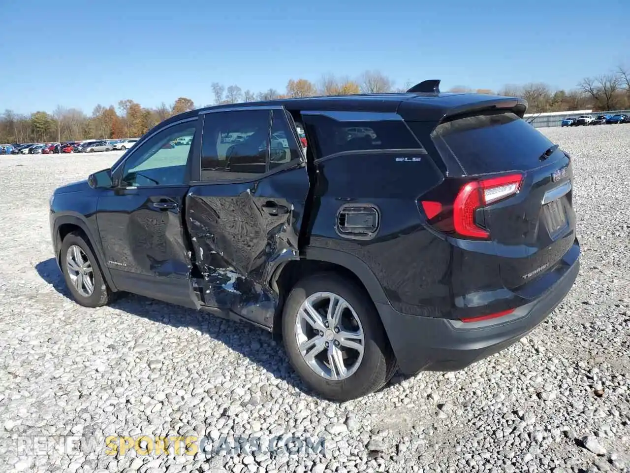 2 Photograph of a damaged car 3GKALTEVXNL175663 GMC TERRAIN 2022