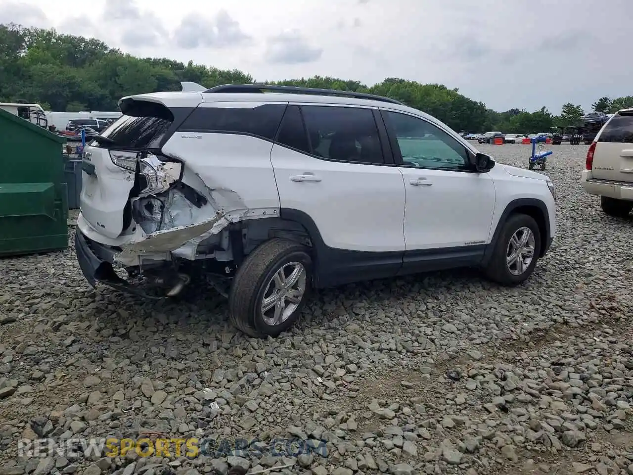 3 Photograph of a damaged car 3GKALTEVXNL291641 GMC TERRAIN 2022