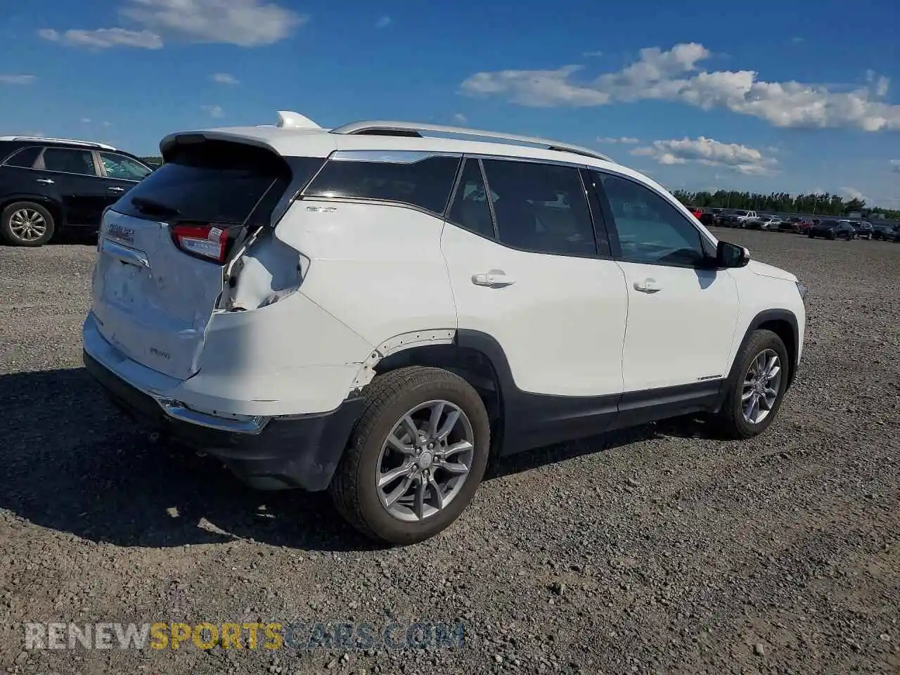 3 Photograph of a damaged car 3GKALVEV0NL124510 GMC TERRAIN 2022