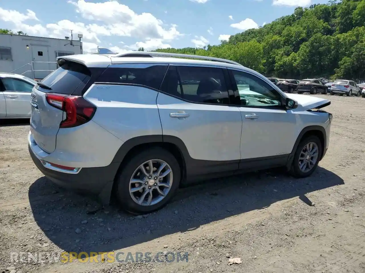 3 Photograph of a damaged car 3GKALVEV0NL227314 GMC TERRAIN 2022