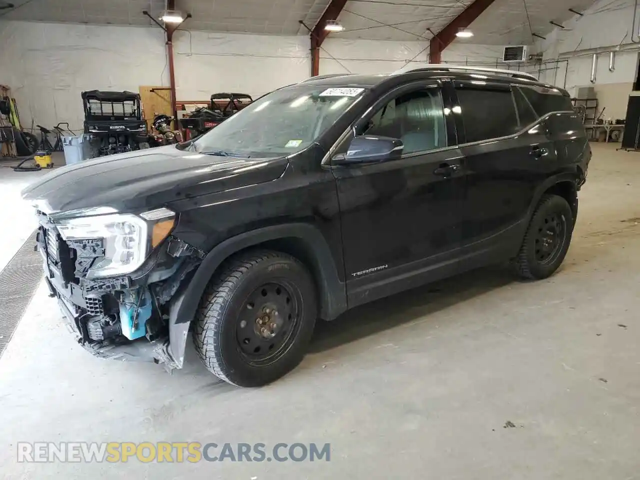 1 fotografías del automóvil dañado 3GKALVEV0NL311407 GMC TERRAIN 2022