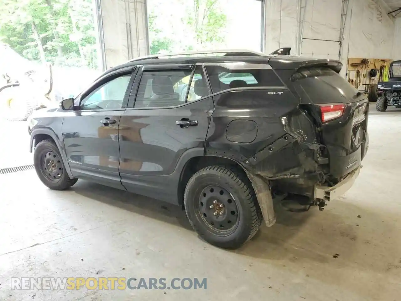 2 fotografías del automóvil dañado 3GKALVEV0NL311407 GMC TERRAIN 2022