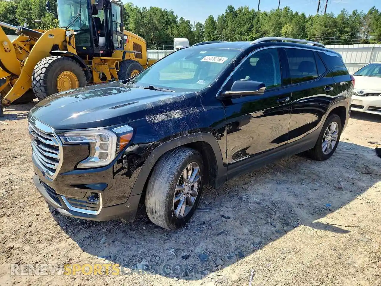 1 fotografías del automóvil dañado 3GKALVEV1NL101284 GMC TERRAIN 2022