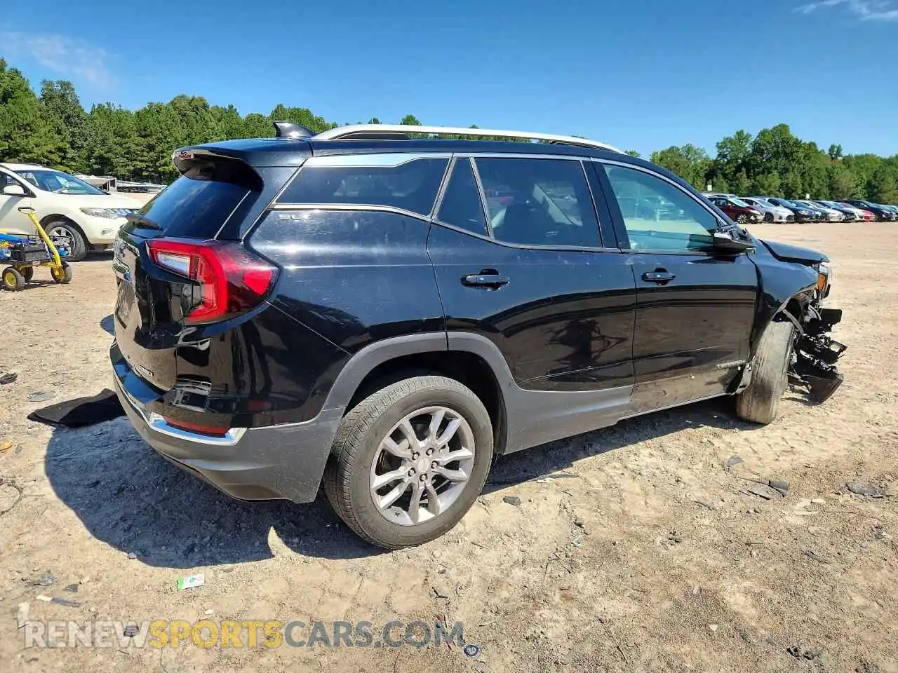 3 fotografías del automóvil dañado 3GKALVEV1NL101284 GMC TERRAIN 2022