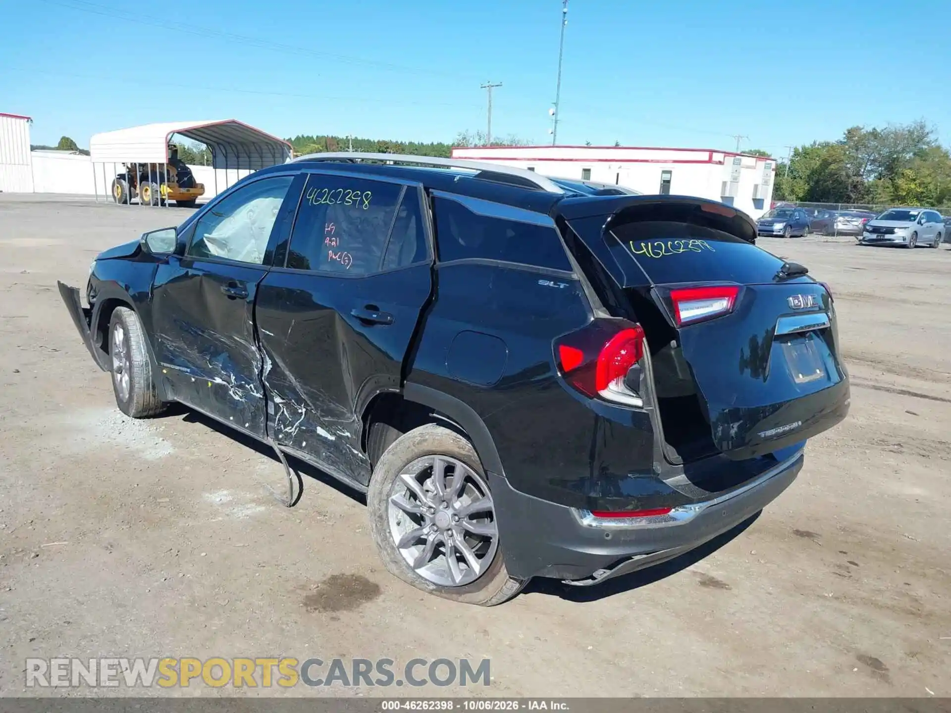 3 Photograph of a damaged car 3GKALVEV1NL113015 GMC TERRAIN 2022