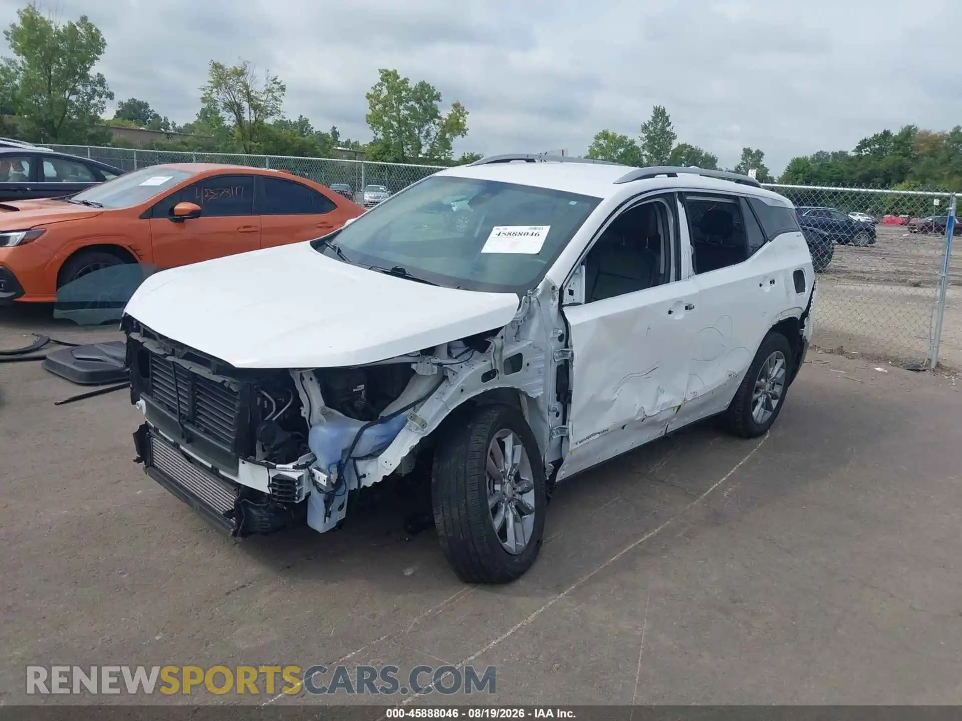 2 Photograph of a damaged car 3GKALVEV1NL117436 GMC TERRAIN 2022