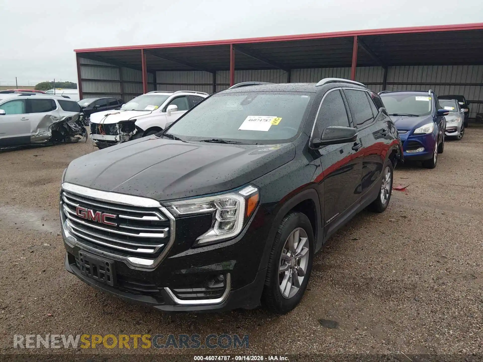 2 Photograph of a damaged car 3GKALVEV1NL170671 GMC TERRAIN 2022